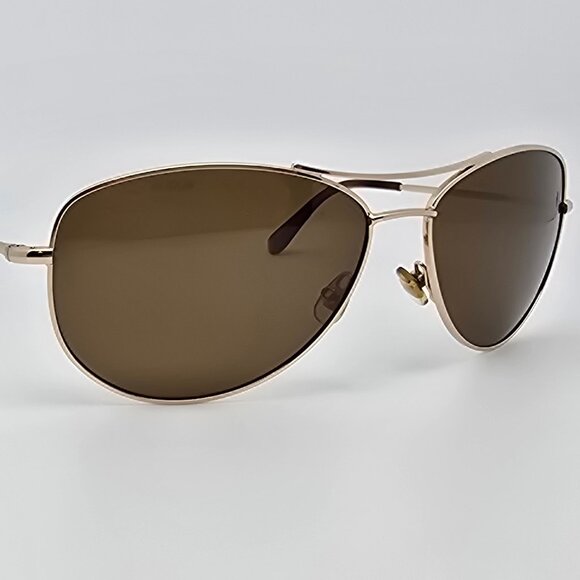 Kate Spade Ally P/S Gold Frame Polarized Brown Lens Aviator Sunglasses w/ Case main image 5